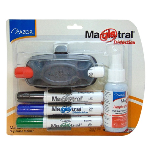 [AZO-MAR-8350K] MARCADOR MAGISTRAL DIDACTICO KIT / AZOR