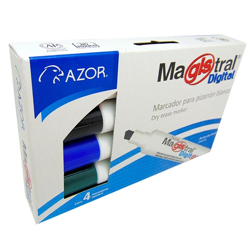 [AZO-MAR-8384] MARCADOR MAGISTRAL DIGITAL SURT. C/4 / AZOR