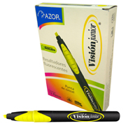 [AZO-MAR-2800AM] RESALTADOR VISION JR AMARILLO C/12 / AZOR
