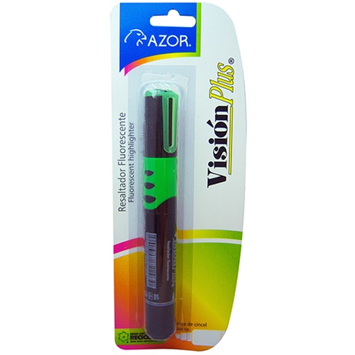 [AZO-MAR-2610VE] RESALTADOR VISION PLUS VERDE