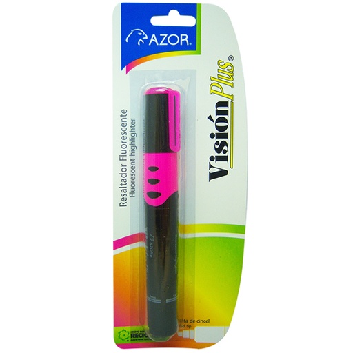 [AZO-MAR-2610RS] RESALTADOR VISION PLUS ROSA / AZOR