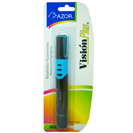 [AZO-MAR-2610AZ] RESALTADOR VISION PLUS AZUL / AZOR