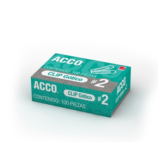 [ACO-CLI-P1690] CLIP GOTICO NO. 2 / ACCO