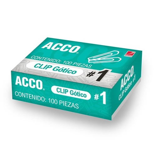 [ACO-CLI-P1680] CLIP GOTICO NO. 1 / ACCO