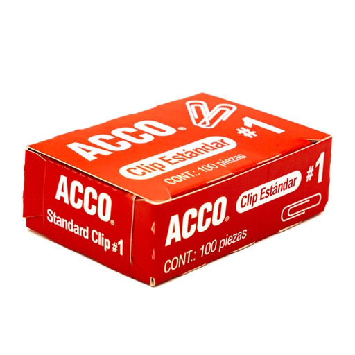 [ACO-CLI-P1650] CLIP ESTANDAR NO. 1 / ACCO