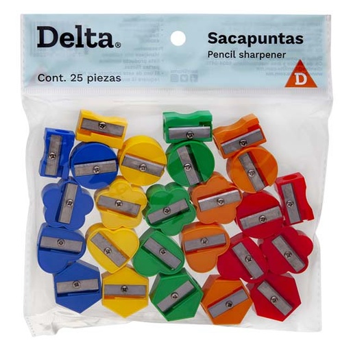 [BAR-SAC-SKD25] SACAPUNTAS PLASTICO 1 ORIFICIO / BARRILITO