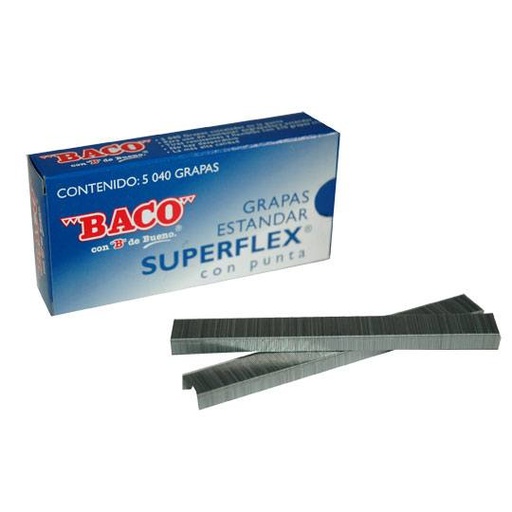 [BAC-GRA-G5000] GRAPAS ESTANDAR BACO SUPERFLEX / BACO