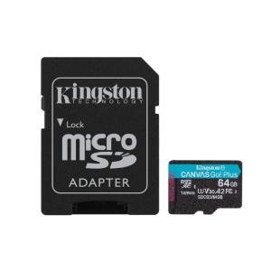 [F5200AC] MEMORIA KINSTON 64 GB MICROSDXC CLASS 10 / KINGSTON