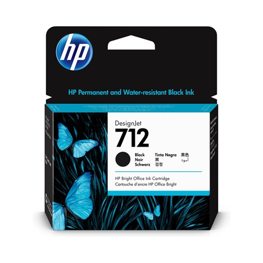[HP-TIN-3ED71A] CART. TINTA HP 712 NEGRO ALTO REND. / HEWLETT PACKARD
