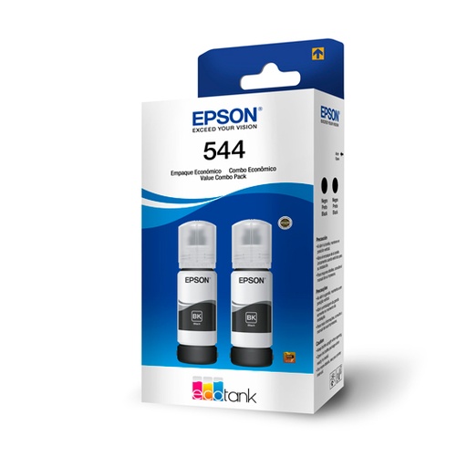 [EPS-TIN-2PT5441] BOTELLAS DE TINTA EPSON L 3150 NEGRO 65ML. 2 PZS./ EPSON
