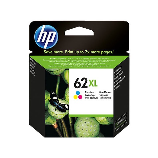 [HP-TIN-C2P07AL] CART. TINTA HP 62 XL TRICOLOR / HEWLETT PACKARD