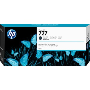 [7140BBE] CART. TINTA HP 727 NEGRO MATE 300 ML. / HEWLETT PACKARD