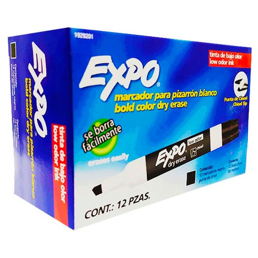 [BER-MAR-30011C] MARCADOR PARA PIZARRON NEGRO / EXPO