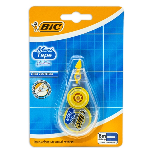 [BIC-CRR-MINITF1] CORRECTOR MINI TAPE FASHION / BIC