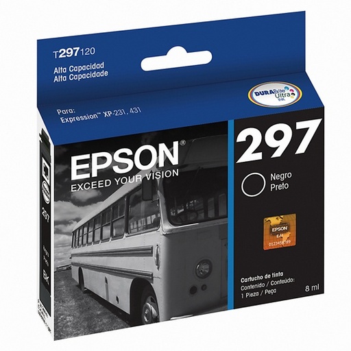 [EPS-TIN-T297120] CART. TINTA EPSON T297120-AL NEGRO / EPSON **DESCONTINUADO**
