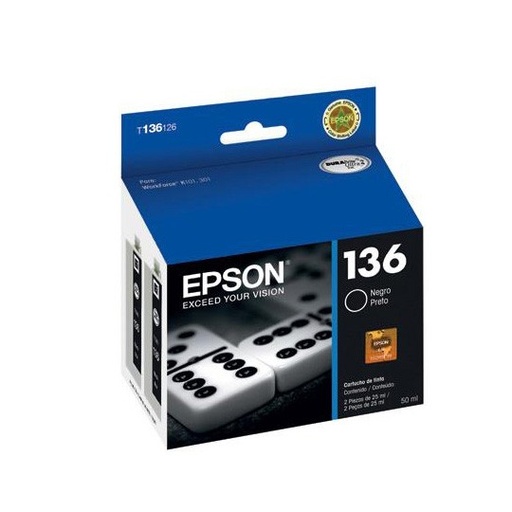 [EPS-TIN-T136126] CART. TINTA EPSON T136126 NEGRO / EPSON **DESCONTINUADO**