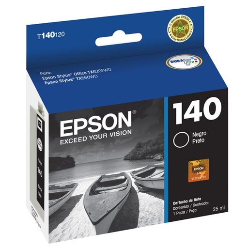 [EPS-TIN-T140120] CART. TINTA EPSON T140120-AL NEGRO / EPSON **DESCONTINUADO**