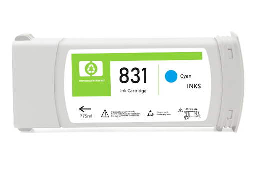 [1005005087393613-1] CART. TINTA LX 831 LATEX CYAN 775 ML. / GENERICO