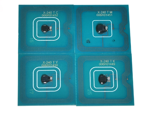 [1005005449231555] XEROX DOCUCOLOR 252 CHIP JUEGO 4 COLORES / GENERICO