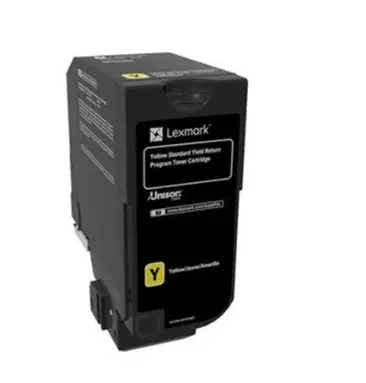 [74C4HY0] TONER ORIGINAL LEXMARK 74C4HY0 AMARILLO 12K / LEXMARK