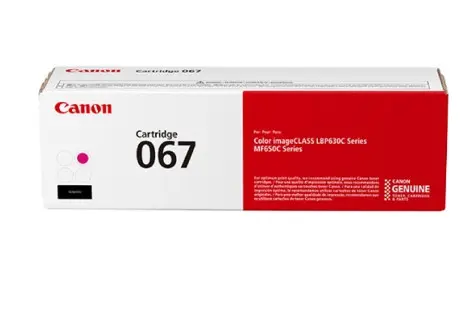 [5100C001AA] TONER ORIGINAL CANON 067 MAGENTA 1.2K / CANON