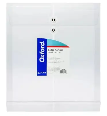 [ESS-SOB-F509B] PORTA DOCUMENTOS TAMAÑO CARTA / OXFORD