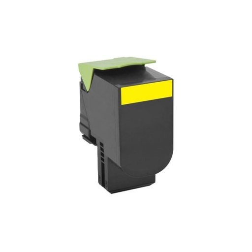 [70C80Y0] TONER ORIGINAL LEXMARK 70C80Y0 AMARILLO 1K / LEXMARK