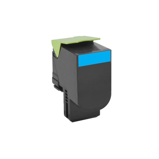 [70C80C0] TONER ORIGINAL LEXMARK 70C80C0 CYAN 1K / LEXMARK