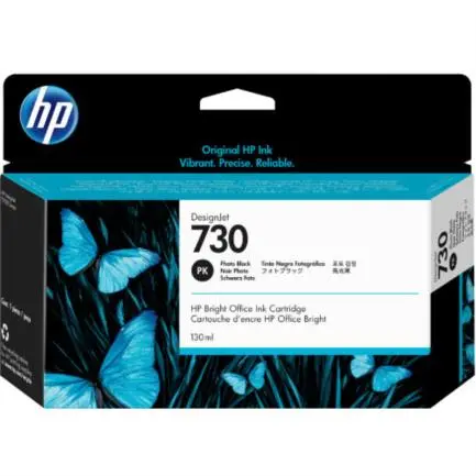 [C48002F] CART. TINTA HP 730 NEGRO FOTO 130ML. / HEWLETT PACKARD